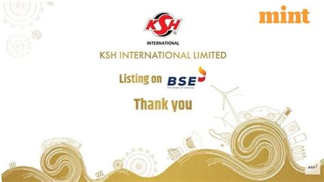 KSH International share highlights: Stock closes 5% below listing price ...