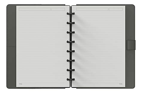 TUL Discbound Notebook With Vegan Leather Cover Junior Size Narrow ...