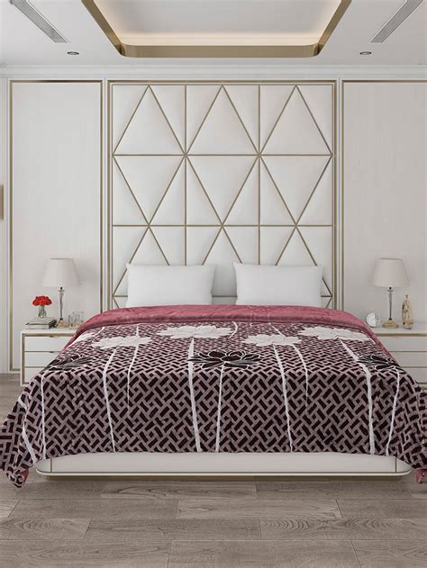 Buy Printed Double Bed 852 GSM Blanket Blair 2 Ply (Weight 4.5 kg ...