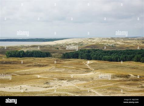 Curonian lagoon sand dunes hi-res stock photography and images - Alamy
