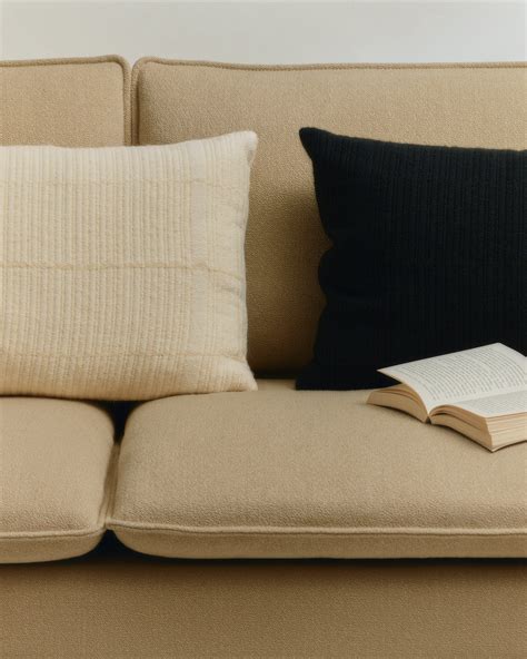 Fredericia Grid Decorative cushion, 40 x 60 cm, off-white | Finnish ...