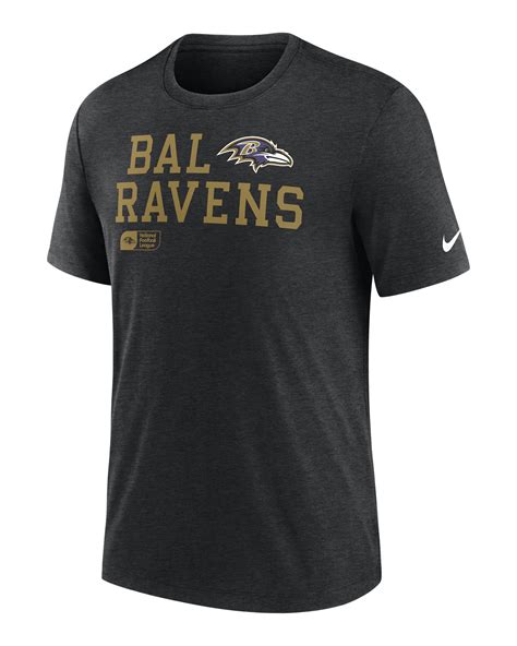 Playera de la NFL Nike para hombre Baltimore Ravens Overlap Lockup ...
