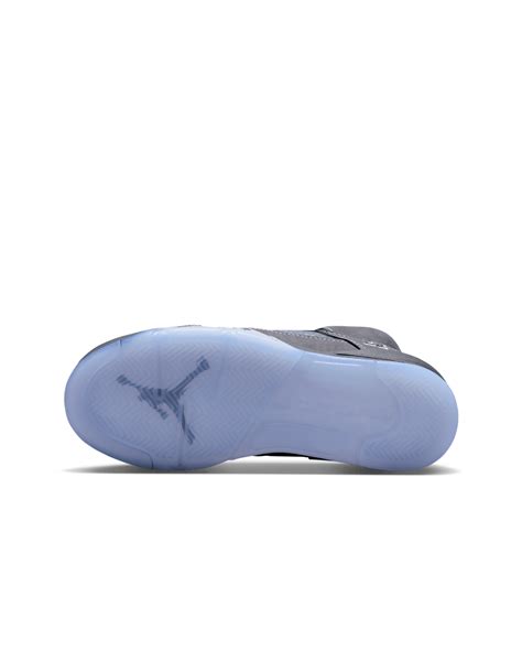 Big Kids' Air Jordan 5 Retro 'Light Graphite and Wolf Grey' (DD0587-002 ...