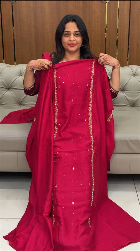 IHA'S IN-HOUSE SEMI RAW SILK UNSTITCHED SALWAR SUITS - IHA 30057 – Iha ...