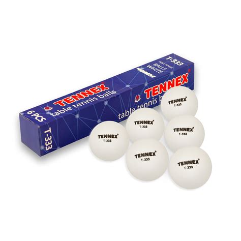 Table Tennis Ball (Pack of 6) - T-333 – KIBI SPORTS
