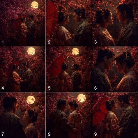 3x3 Grid Scene Generation with Numbering 免費生成器 - Gpt-image AI繪圖提示詞 ...