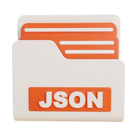 Json 3D Icons - Free Download in PNG, glTF