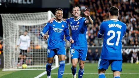 Resumen y goles del Valencia vs. Real Madrid de LaLiga EA Sports - AS.com