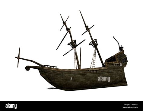 Wooden wreck Cut Out Stock Images & Pictures - Alamy