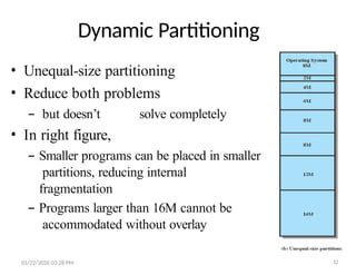 8-MemoryManagement in computer architecture | PPTX