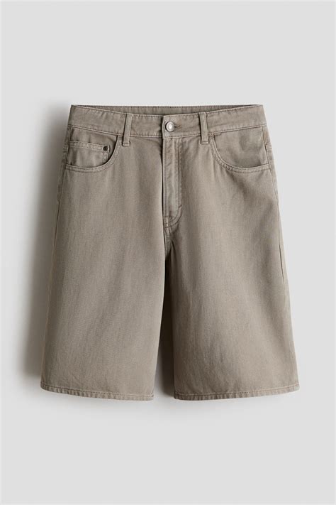 Mole Loose-fit twill shorts for kids | H&M IN