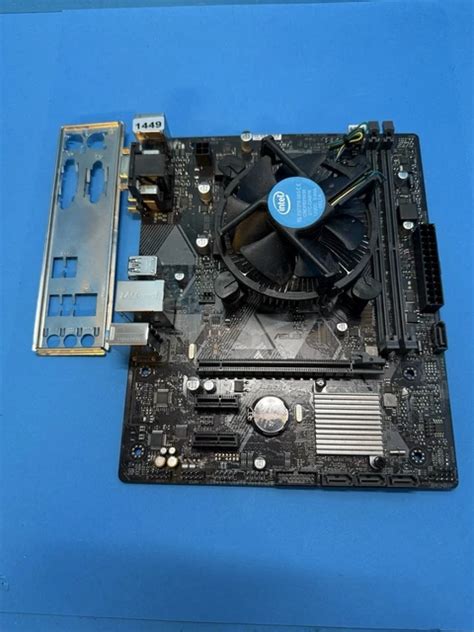 ASUS PRIME H310M-K Motherboard With Intel Core i5-9600k, CPU Cooler I/o ...