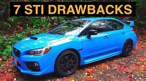 7 reasons not to buy the 2016 Subaru WRX STI