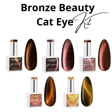 Bronze Beauty Cat Eye Kit 5 stuks - Beauty Label