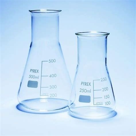 500ml Glassware 500ml Borosilicate Glass Erlenmeyer Flask - 24/40 ...
