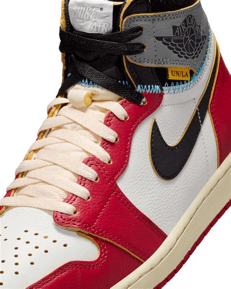 วันเปิดตัว Air Jordan 1 x Union "Varsity Red and Shadow Grey" (HV8563 ...