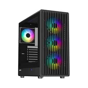 Amazon.in: Buy Ant Esports Zen Air 360 Mid-Tower Computer Case/Gaming ...