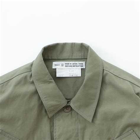 YAECA U Fatigue Jacket | MAROON WEBSTORE