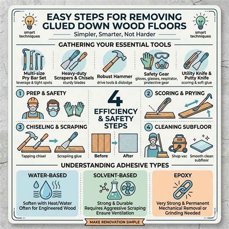 How to Remove Glued Down Wood Floors: Pro Tools