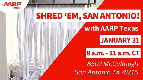 Shred ‘Em, San Antonio! , 8509 N McCullough Ave, San Antonio, TX 78216 ...
