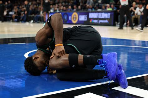 Anthony Edwards Return Timeline After Game 4 Injury - HEAVY