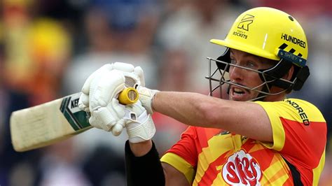 The Hundred: Jordan Cox blasts 10 sixes as Oval Invincibles set record ...