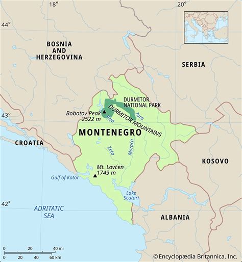 Montenegro | History, Population, Capital, Flag, Language, Map, & Facts | Britannica