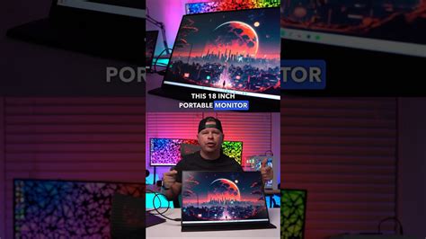 This 18-inch portable gaming monitor is awesome!