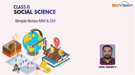 Class 8 - Social science - Simple Study Material MM & EM - All Chapters