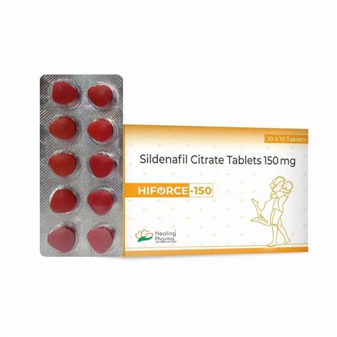 Hiforce 150 Sildenafil 150Mg at ₹ 170/strip | Nagpur | ID: 2857834981655