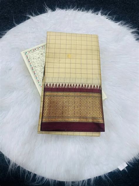 Exclusive Cotton Checks Minakari Silk Saree - TRENDBUY – TREND BUY