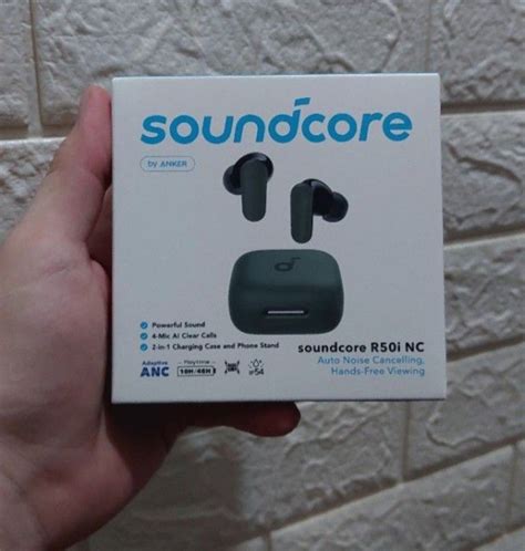 Brand new and sealed Soundcore R50i NC True Wireless Earbuds Army Green ...