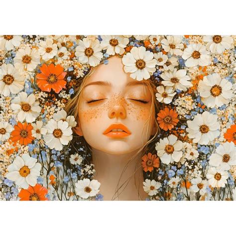 Puzzle 500 pièces : Fille du printemps - Castorland - Rue des Puzzles