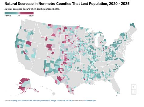 Half of All Rural Counties Are Losing Population. What Is Contributing to Those Declines? - The ...