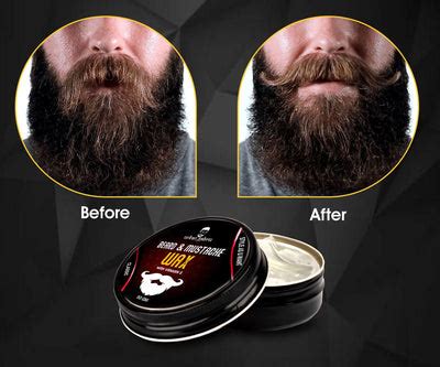 4x UrbanGabru Beard & Mustache Wax (50 gm each) - Pack of 4 – Himkhand