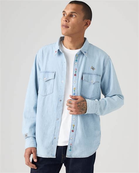 Relaxed Fit Western Shirt - Blue | Levi's® LT