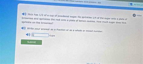 Solved: actions and mixed numbers: word problems R56 You have pri Video ...