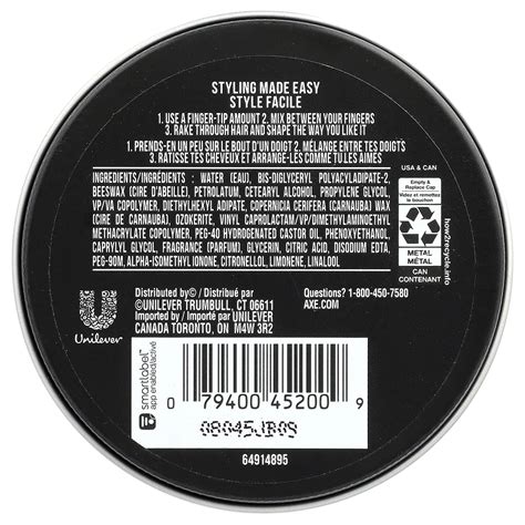 AXE Matte Wax High Hold Low Shine 2.64 oz - TikTok Shop