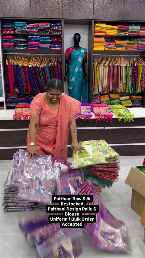 Paithani Design | Restocked | Semi Raw silk Saree | Flat 8% less no ...