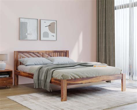Buy Bed Cots Online in India | Wooden & Storage Beds – Furnishka