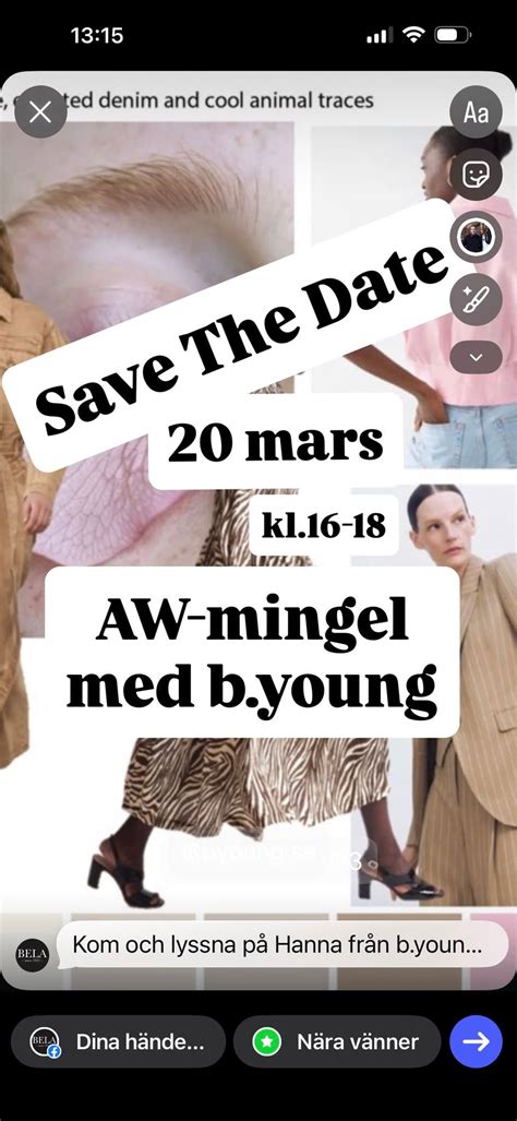 AW-mingel med b.young 🛍️, Stortorget 2, Katrineholm, 20 March 2026 ...