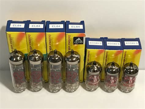 Matched Power Tubes JJ Electronic Tube Upgrade Kit For VOX AC15C1 ...