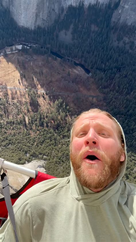 Just hanging… 3,000 feet up