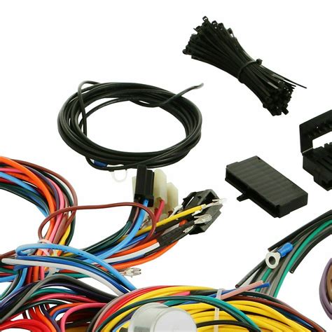 Universal 21 Circuit Wiring Harness Extra Long Wires for Hot Rod