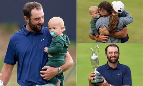 Open champion Scottie Scheffler reveals one-year-old son is ALREADY ...