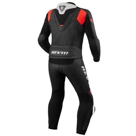 Revit Argon 3 Leather Suit 2-Piece Black / Neon Red, 849,94