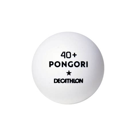 TTB 100 1* 40+ Table Tennis Balls x6 – Decathlon Mauritius