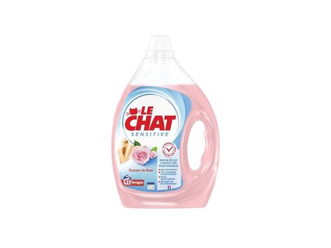4x Le Chat Vloeibaar Wasmiddel Sensitive Rose Softness | 168 Wasbeurten ...