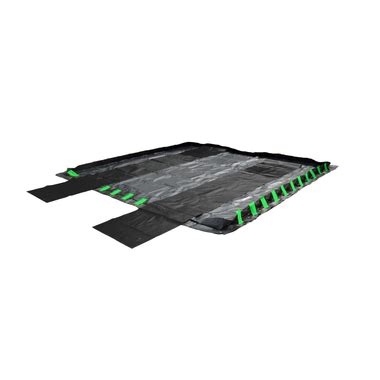 Containment Berm Track Belts, Set of (2), 30" x 72', Reinforced, 18 oz. PVC