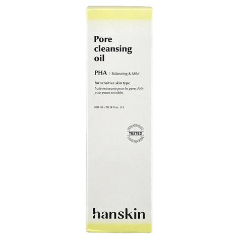 Hanskin Pore Cleansing Oil, PHA, 10.14 fl oz (300 ml) - TikTok Shop